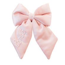 Load image into Gallery viewer, Pink Puffy Beaded Bow
