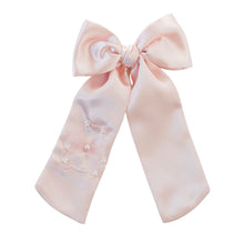 Load image into Gallery viewer, A Pearl Teddy Blush Bow
