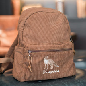 Fox Personalized Backpack