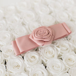 Dusty Rosette Barrette