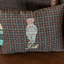 Load image into Gallery viewer, Polo Bear Personalized Pillow
