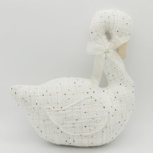 Cream Tweed Luxury Swan {limited}