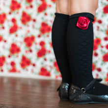 Load image into Gallery viewer, Valérie Rosette Socks
