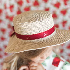 J'adore Straw Hat