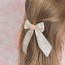 Load image into Gallery viewer, Ribbon Rose Bow {Limited Few}
