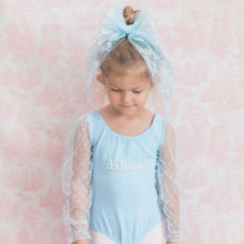 Load image into Gallery viewer, Ballerina Blue Pearl Leotard
