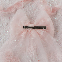 Load image into Gallery viewer, Rosette Blush Lace Bow {Limited Few}
