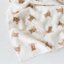 Load image into Gallery viewer, Personalized Teddy Swaddle
