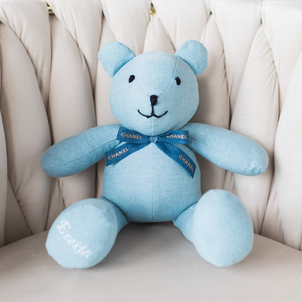 Denim Personalized Teddy Bear
