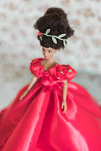 Load image into Gallery viewer, Red Bespoke Rosette Doll (One of a Kind)
