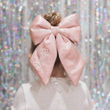 Load image into Gallery viewer, Pink Puffy Beaded Bow
