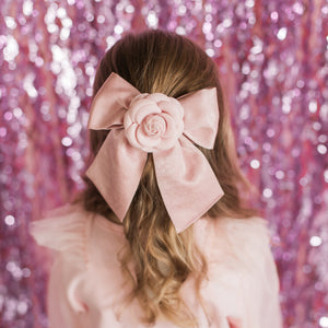 Mauve Camellia Bow {RTS}