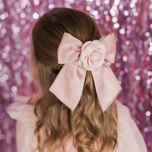 Mauve Camellia Bow {RTS}