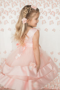 Bespoke Pink Butterfly Dress