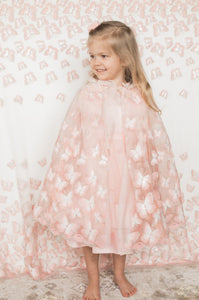 Pink Butterfly Cape