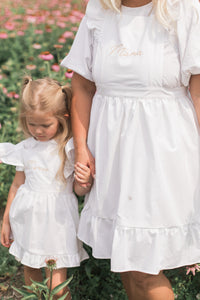 Mama and Mini Ruffle Aprons