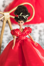 Load image into Gallery viewer, Red Bespoke Rosette Doll (One of a Kind)
