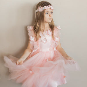 Butterfly Pink Dress