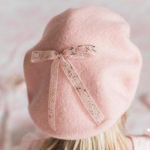 Pink J'adore Beret