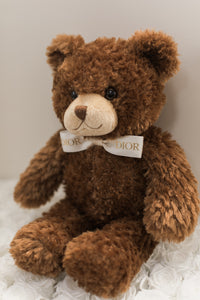 Eddie Teddy Bear with Dior Bow