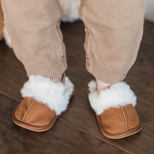 Load image into Gallery viewer, Theodore Baby Fur Slippers - 12-18 Months {RTS}
