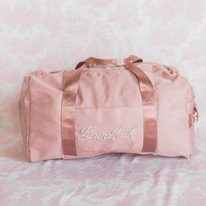 Rose Pink Pearl Duffel Bag