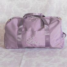 Load image into Gallery viewer, Lavendar Pearl Duffel Bag
