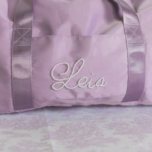 Lavendar Pearl Duffel Bag