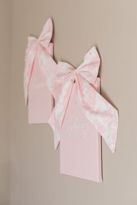 Nursery Pink Pearl Name Canvas