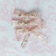 Load image into Gallery viewer, Dior Sheer Pink Medium Bow
