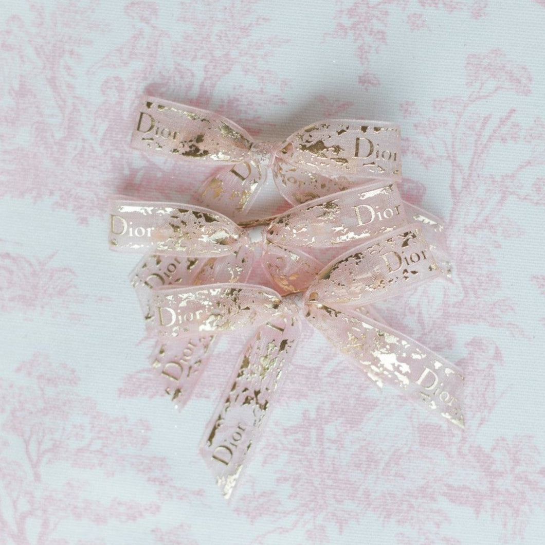 Dior Sheer Pink Medium Bow