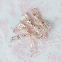 Load image into Gallery viewer, Dior Sheer Pink Medium Bow
