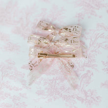 Load image into Gallery viewer, Dior Sheer Pink Medium Bow
