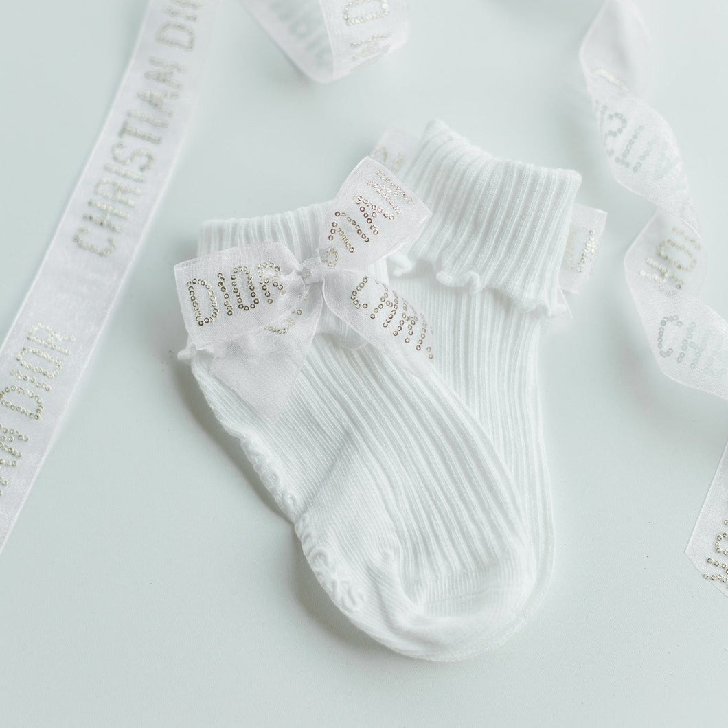 White Dior Socks