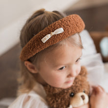 Load image into Gallery viewer, Brown Teddy Dior Headband
