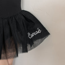 Load image into Gallery viewer, Black Tutu With Pearl Name
