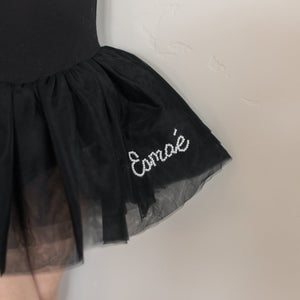 Black Tutu With Pearl Name