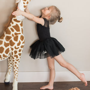 Black Tutu With Pearl Name