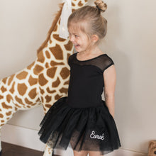 Load image into Gallery viewer, Black Tutu With Pearl Name
