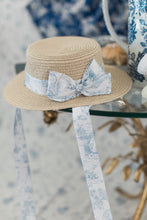 Load image into Gallery viewer, Toile Bespoke Straw Hat
