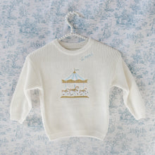 Load image into Gallery viewer, French Carousel Personalized Sweater
