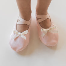 Load image into Gallery viewer, Pink Satin Dior Ballet Slippers
