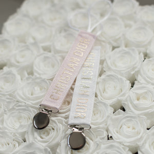 Dior Organza Pacifier Clip