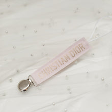 Load image into Gallery viewer, Dior Organza Pacifier Clip
