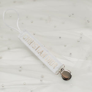 Dior Organza Pacifier Clip