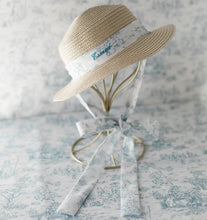 Load image into Gallery viewer, Toile Bespoke Straw Hat
