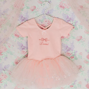 Pink Bespoke Embroidered Tutu