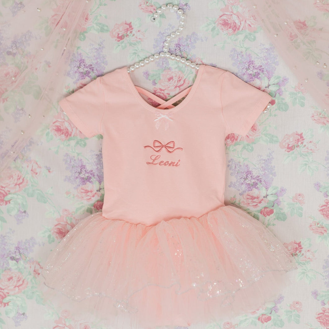 Pink Bespoke Embroidered Tutu