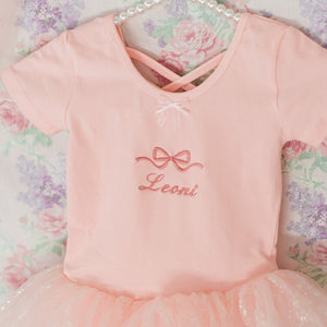 Pink Bespoke Embroidered Tutu