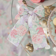 Load image into Gallery viewer, Violette Pearl Floral Bow
